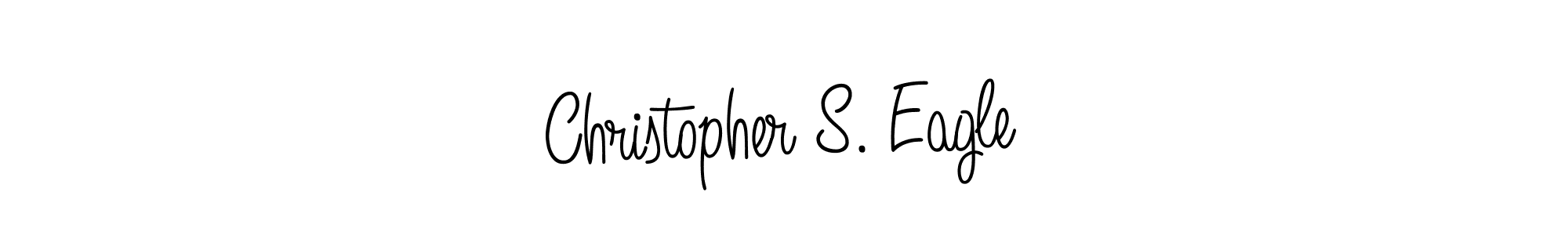 if you are searching for the best signature style for your name Christopher S. Eagle. so please give up your signature search. here we have designed multiple signature styles  using Angelique-Rose-font-FFP. Christopher S. Eagle signature style 5 images and pictures png