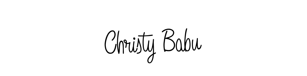 Best and Professional Signature Style for Christy Babu. Angelique-Rose-font-FFP Best Signature Style Collection. Christy Babu signature style 5 images and pictures png