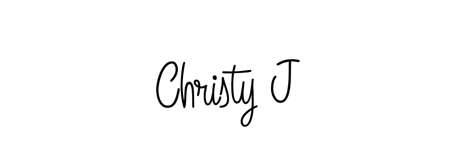 It looks lik you need a new signature style for name Christy J. Design unique handwritten (Angelique-Rose-font-FFP) signature with our free signature maker in just a few clicks. Christy J signature style 5 images and pictures png
