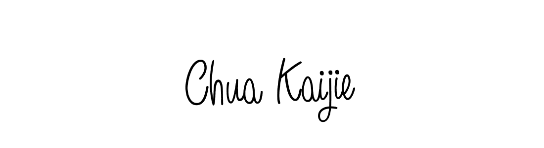 Make a beautiful signature design for name Chua Kaijie. Use this online signature maker to create a handwritten signature for free. Chua Kaijie signature style 5 images and pictures png