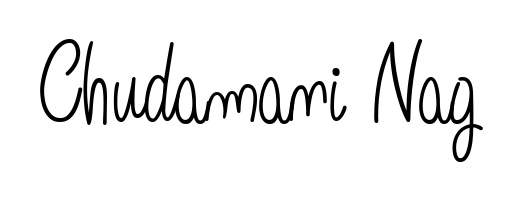 The Angelique-Rose-font-FFP handwriting style adds charm and authenticity to name Chudamani Nag. A wonderful choice for personal thank-you notes. Chudamani Nag signature style 5 images and pictures png