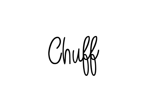 You should practise on your own different ways (Angelique-Rose-font-FFP) to write your name (Chuff) in signature. don't let someone else do it for you. Chuff signature style 5 images and pictures png