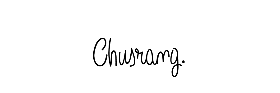 Make a beautiful signature design for name Chusrang.. Use this online signature maker to create a handwritten signature for free. Chusrang. signature style 5 images and pictures png