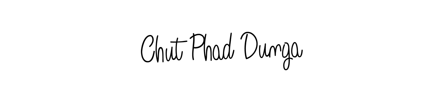 It looks lik you need a new signature style for name Chut Phad Dunga. Design unique handwritten (Angelique-Rose-font-FFP) signature with our free signature maker in just a few clicks. Chut Phad Dunga signature style 5 images and pictures png