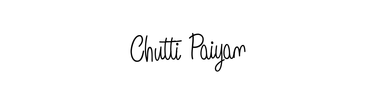 Also You can easily find your signature by using the search form. We will create Chutti Paiyan name handwritten signature images for you free of cost using Angelique-Rose-font-FFP sign style. Chutti Paiyan signature style 5 images and pictures png