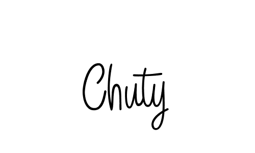 How to make Chuty signature? Angelique-Rose-font-FFP is a professional autograph style. Create handwritten signature for Chuty name. Chuty signature style 5 images and pictures png