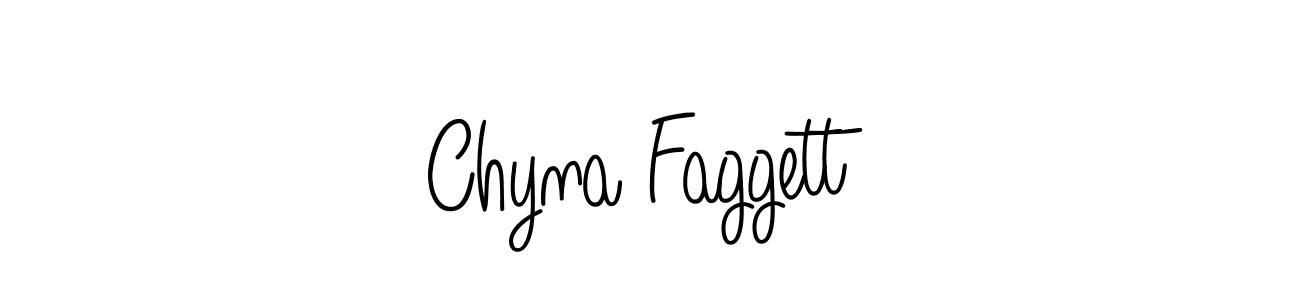 Check out images of Autograph of Chyna Faggett name. Actor Chyna Faggett Signature Style. Angelique-Rose-font-FFP is a professional sign style online. Chyna Faggett signature style 5 images and pictures png