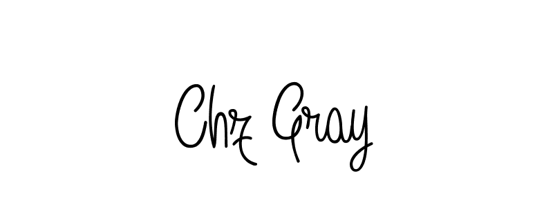 Best and Professional Signature Style for Chz Gray. Angelique-Rose-font-FFP Best Signature Style Collection. Chz Gray signature style 5 images and pictures png