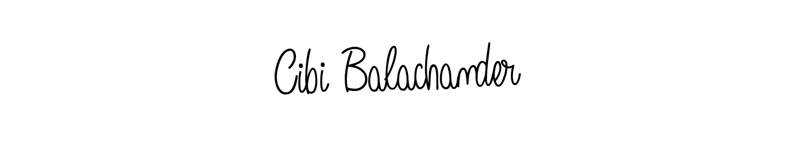 How to Draw Cibi Balachander signature style? Angelique-Rose-font-FFP is a latest design signature styles for name Cibi Balachander. Cibi Balachander signature style 5 images and pictures png