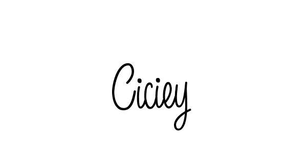 It looks lik you need a new signature style for name Ciciey. Design unique handwritten (Angelique-Rose-font-FFP) signature with our free signature maker in just a few clicks. Ciciey signature style 5 images and pictures png