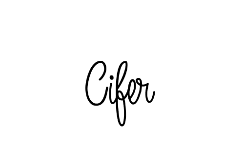 Design your own signature with our free online signature maker. With this signature software, you can create a handwritten (Angelique-Rose-font-FFP) signature for name Cifer. Cifer signature style 5 images and pictures png