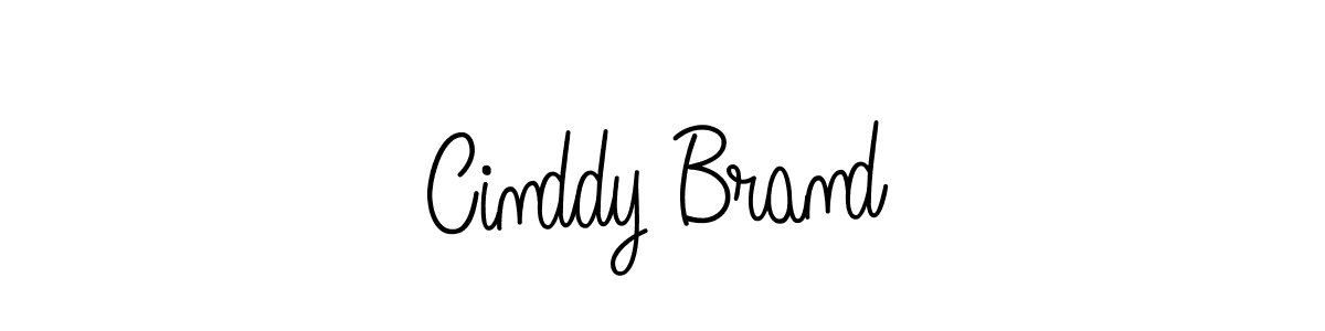 Also we have Cinddy Brand name is the best signature style. Create professional handwritten signature collection using Angelique-Rose-font-FFP autograph style. Cinddy Brand signature style 5 images and pictures png