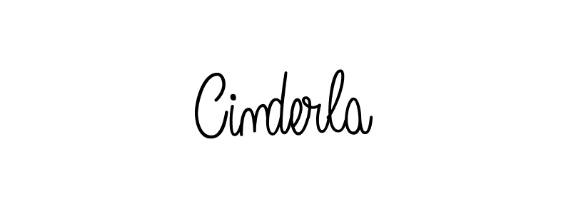 Make a beautiful signature design for name Cinderla. With this signature (Angelique-Rose-font-FFP) style, you can create a handwritten signature for free. Cinderla signature style 5 images and pictures png