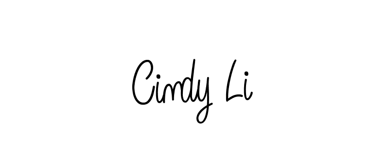 Create a beautiful signature design for name Cindy Li. With this signature (Angelique-Rose-font-FFP) fonts, you can make a handwritten signature for free. Cindy Li signature style 5 images and pictures png