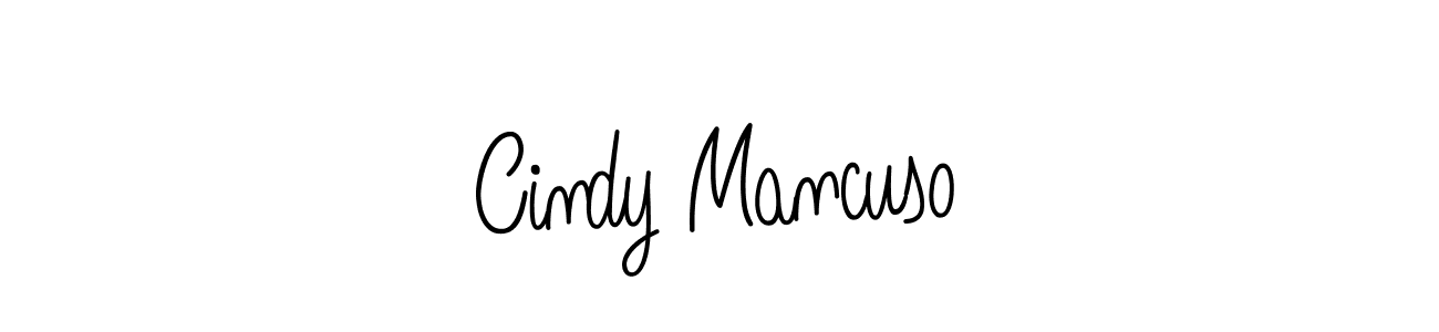 Create a beautiful signature design for name Cindy Mancuso. With this signature (Angelique-Rose-font-FFP) fonts, you can make a handwritten signature for free. Cindy Mancuso signature style 5 images and pictures png