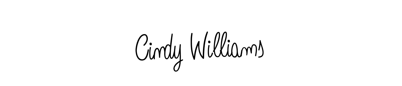 Angelique-Rose-font-FFP is a professional signature style that is perfect for those who want to add a touch of class to their signature. It is also a great choice for those who want to make their signature more unique. Get Cindy Williams name to fancy signature for free. Cindy Williams signature style 5 images and pictures png
