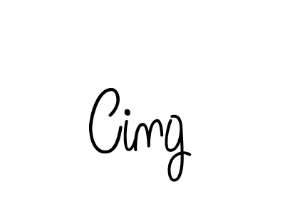 How to make Cing signature? Angelique-Rose-font-FFP is a professional autograph style. Create handwritten signature for Cing name. Cing signature style 5 images and pictures png
