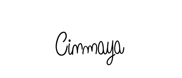 Cinmaya stylish signature style. Best Handwritten Sign (Angelique-Rose-font-FFP) for my name. Handwritten Signature Collection Ideas for my name Cinmaya. Cinmaya signature style 5 images and pictures png