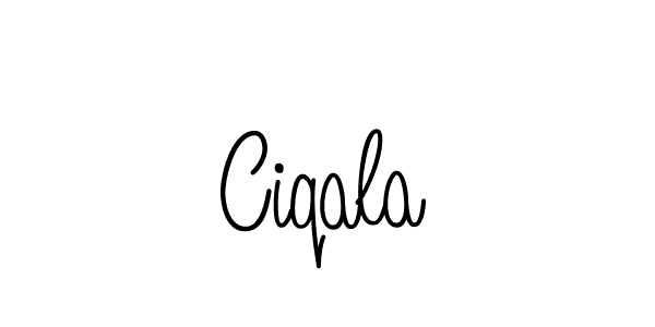 You can use this online signature creator to create a handwritten signature for the name Ciqala. This is the best online autograph maker. Ciqala signature style 5 images and pictures png