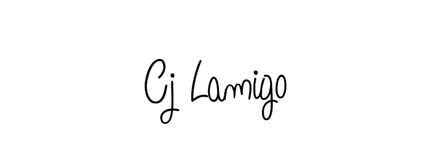 Create a beautiful signature design for name Cj Lamigo. With this signature (Angelique-Rose-font-FFP) fonts, you can make a handwritten signature for free. Cj Lamigo signature style 5 images and pictures png