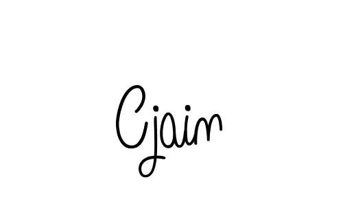 Create a beautiful signature design for name Cjain. With this signature (Angelique-Rose-font-FFP) fonts, you can make a handwritten signature for free. Cjain signature style 5 images and pictures png