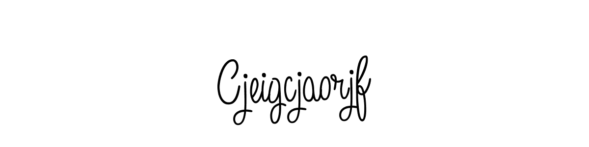 You should practise on your own different ways (Angelique-Rose-font-FFP) to write your name (Cjeigcjaorjf) in signature. don't let someone else do it for you. Cjeigcjaorjf signature style 5 images and pictures png