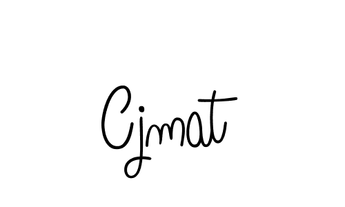 Also we have Cjmat name is the best signature style. Create professional handwritten signature collection using Angelique-Rose-font-FFP autograph style. Cjmat signature style 5 images and pictures png