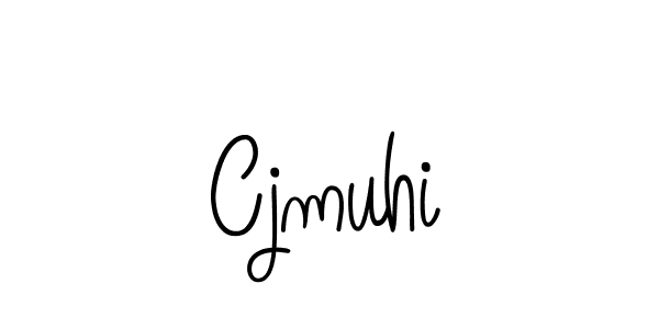 Use a signature maker to create a handwritten signature online. With this signature software, you can design (Angelique-Rose-font-FFP) your own signature for name Cjmuhi. Cjmuhi signature style 5 images and pictures png