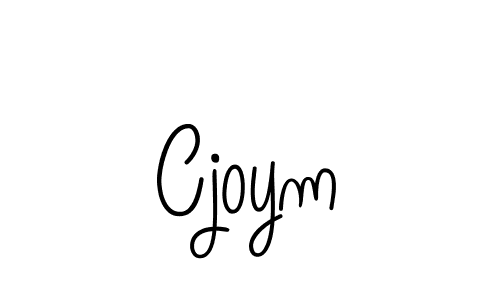 Create a beautiful signature design for name Cjoym. With this signature (Angelique-Rose-font-FFP) fonts, you can make a handwritten signature for free. Cjoym signature style 5 images and pictures png