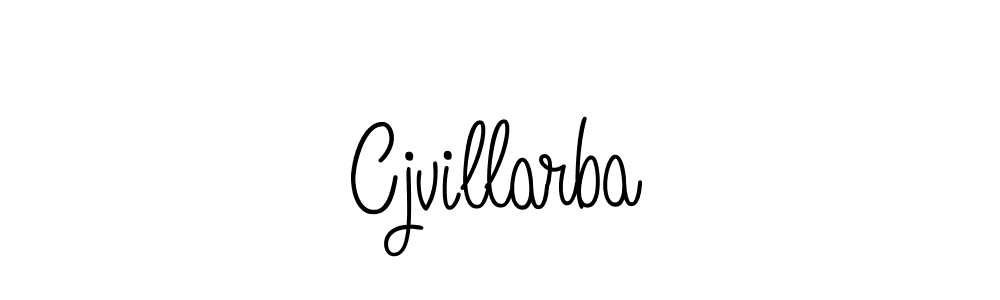 Design your own signature with our free online signature maker. With this signature software, you can create a handwritten (Angelique-Rose-font-FFP) signature for name Cjvillarba. Cjvillarba signature style 5 images and pictures png