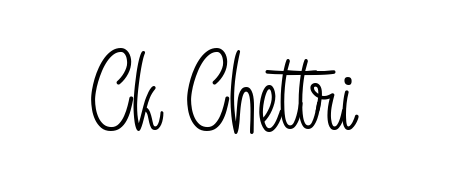 It looks like you need a new signature style for name Ck Chettri. Design unique handwritten (Angelique-Rose-font-FFP) signature with our free signature maker in just a few clicks. Ck Chettri signature style 5 images and pictures png