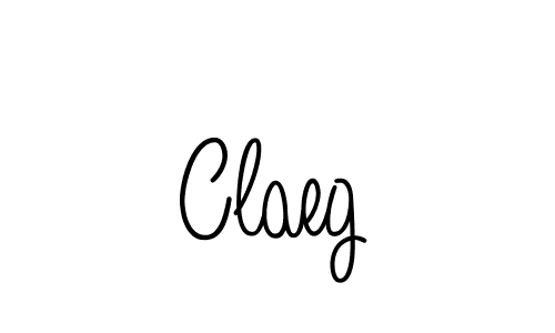 Claeg stylish signature style. Best Handwritten Sign (Angelique-Rose-font-FFP) for my name. Handwritten Signature Collection Ideas for my name Claeg. Claeg signature style 5 images and pictures png