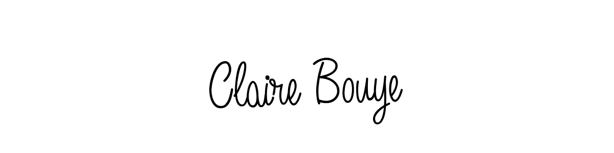 Design your own signature with our free online signature maker. With this signature software, you can create a handwritten (Angelique-Rose-font-FFP) signature for name Claire Bouye. Claire Bouye signature style 5 images and pictures png