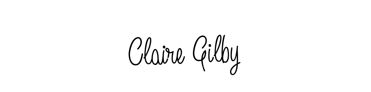 Best and Professional Signature Style for Claire Gilby. Angelique-Rose-font-FFP Best Signature Style Collection. Claire Gilby signature style 5 images and pictures png