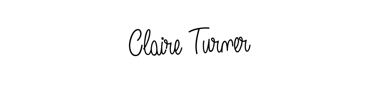Make a beautiful signature design for name Claire Turner. Use this online signature maker to create a handwritten signature for free. Claire Turner signature style 5 images and pictures png