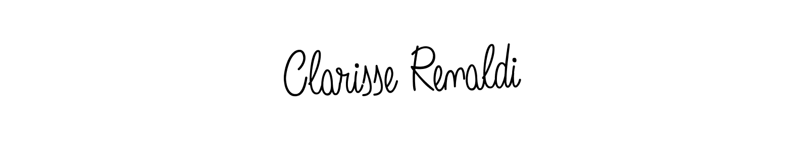 Once you've used our free online signature maker to create your best signature Angelique-Rose-font-FFP style, it's time to enjoy all of the benefits that Clarisse Renaldi name signing documents. Clarisse Renaldi signature style 5 images and pictures png