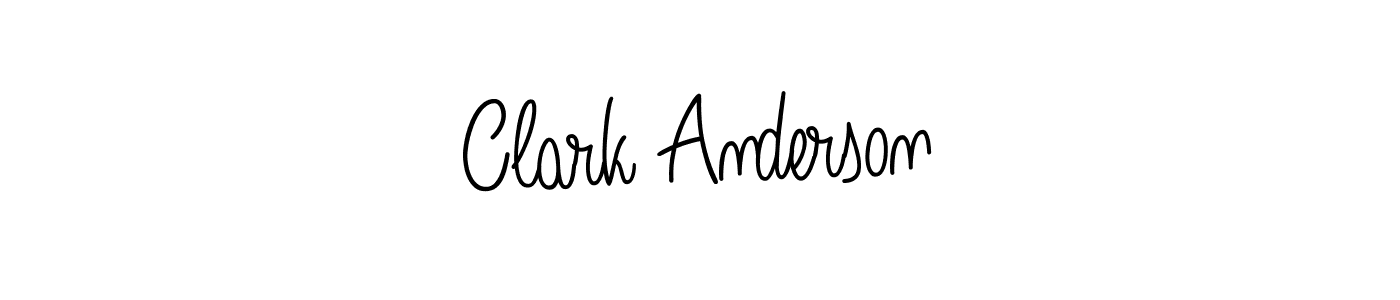 Design your own signature with our free online signature maker. With this signature software, you can create a handwritten (Angelique-Rose-font-FFP) signature for name Clark Anderson. Clark Anderson signature style 5 images and pictures png