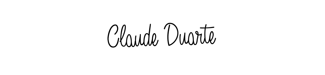 Make a beautiful signature design for name Claude Duarte. Use this online signature maker to create a handwritten signature for free. Claude Duarte signature style 5 images and pictures png