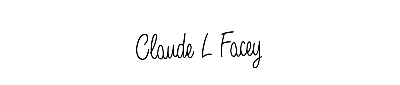 You can use this online signature creator to create a handwritten signature for the name Claude L Facey. This is the best online autograph maker. Claude L Facey signature style 5 images and pictures png