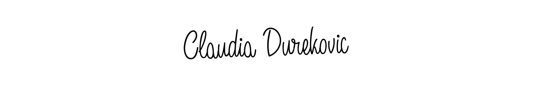 Also You can easily find your signature by using the search form. We will create Claudia Durekovic name handwritten signature images for you free of cost using Angelique-Rose-font-FFP sign style. Claudia Durekovic signature style 5 images and pictures png