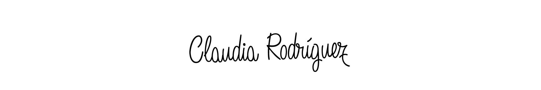 Make a short Claudia Rodríguez signature style. Manage your documents anywhere anytime using Angelique-Rose-font-FFP. Create and add eSignatures, submit forms, share and send files easily. Claudia Rodríguez signature style 5 images and pictures png