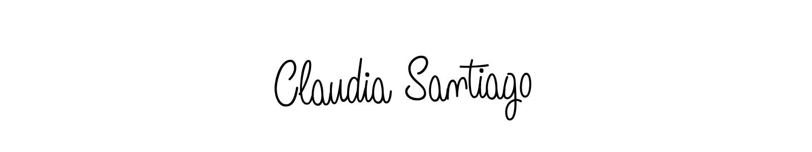 Check out images of Autograph of Claudia Santiago name. Actor Claudia Santiago Signature Style. Angelique-Rose-font-FFP is a professional sign style online. Claudia Santiago signature style 5 images and pictures png