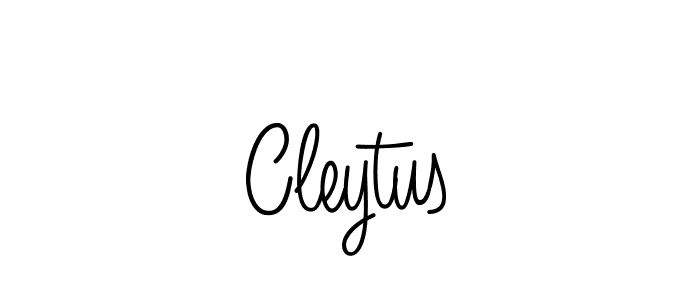 You should practise on your own different ways (Angelique-Rose-font-FFP) to write your name (Cleytus) in signature. don't let someone else do it for you. Cleytus signature style 5 images and pictures png