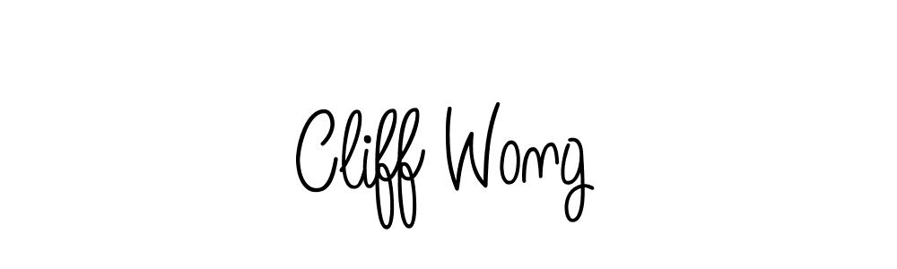 Best and Professional Signature Style for Cliff Wong. Angelique-Rose-font-FFP Best Signature Style Collection. Cliff Wong signature style 5 images and pictures png