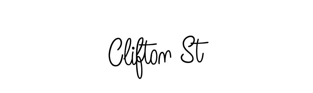 Once you've used our free online signature maker to create your best signature Angelique-Rose-font-FFP style, it's time to enjoy all of the benefits that Clifton St name signing documents. Clifton St signature style 5 images and pictures png