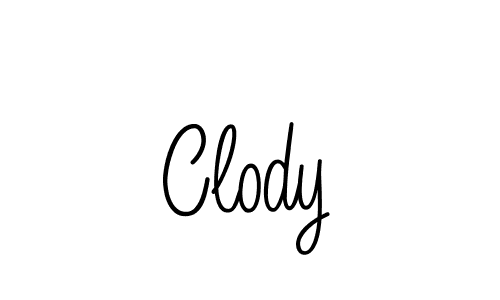 Best and Professional Signature Style for Clody. Angelique-Rose-font-FFP Best Signature Style Collection. Clody signature style 5 images and pictures png