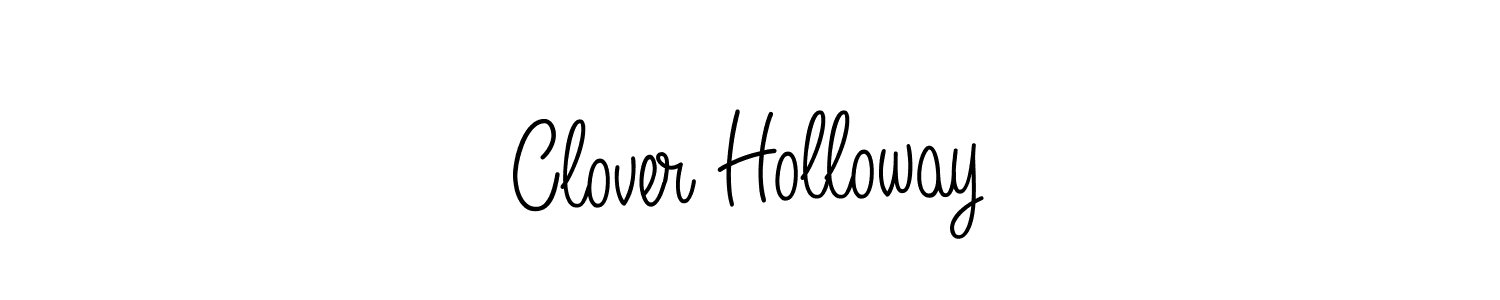 Once you've used our free online signature maker to create your best signature Angelique-Rose-font-FFP style, it's time to enjoy all of the benefits that Clover Holloway name signing documents. Clover Holloway signature style 5 images and pictures png
