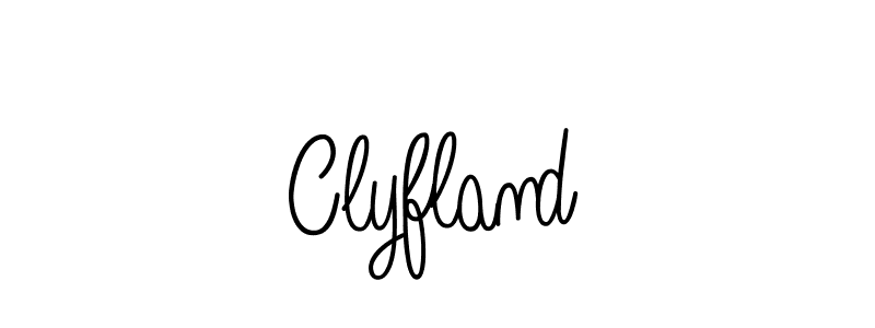 Best and Professional Signature Style for Clyfland. Angelique-Rose-font-FFP Best Signature Style Collection. Clyfland signature style 5 images and pictures png