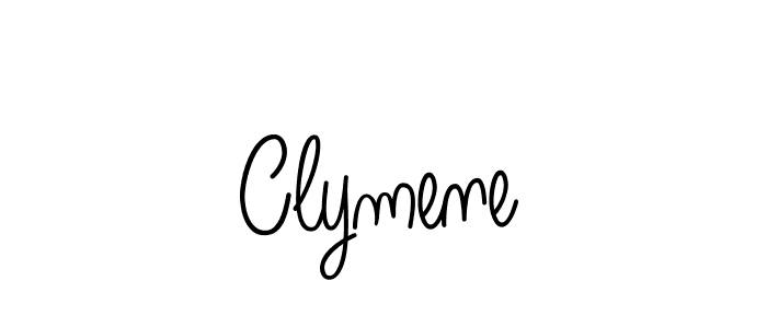 How to make Clymene name signature. Use Angelique-Rose-font-FFP style for creating short signs online. This is the latest handwritten sign. Clymene signature style 5 images and pictures png