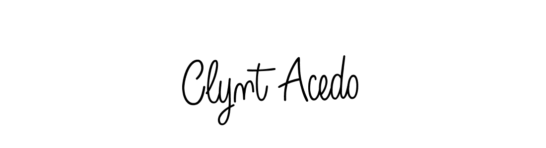 Once you've used our free online signature maker to create your best signature Angelique-Rose-font-FFP style, it's time to enjoy all of the benefits that Clynt Acedo name signing documents. Clynt Acedo signature style 5 images and pictures png